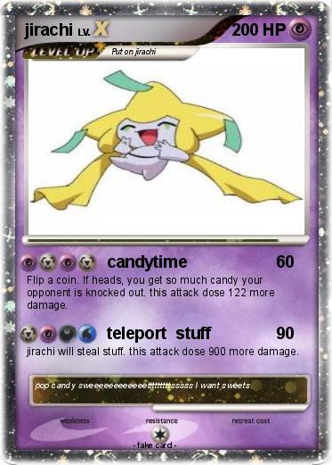 Pokemon jirachi