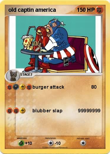 Pokemon old captin america