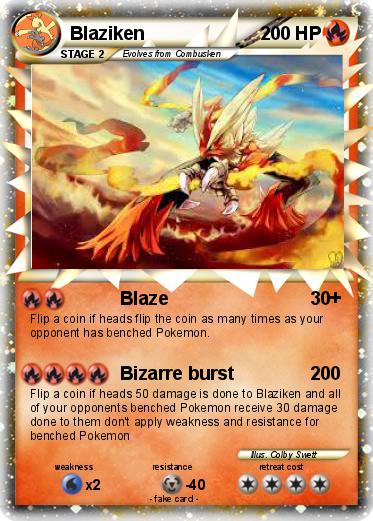 Pokemon Blaziken
