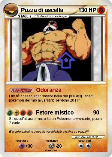 Pokemon Puzza di ascella