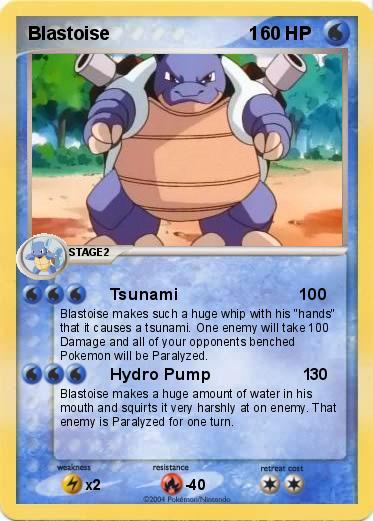 Pokemon Blastoise                           1