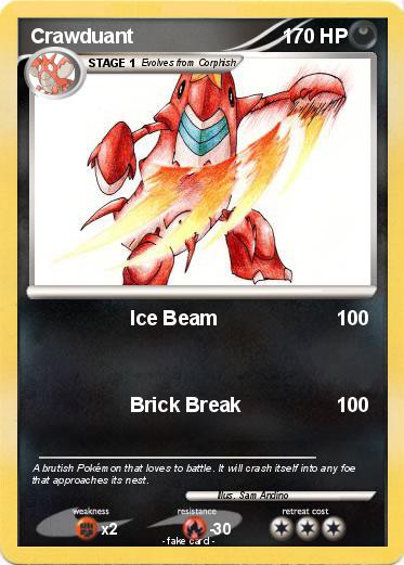 Pokemon Crawduant