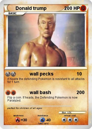 Pokemon Donald trump
