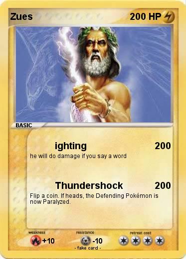 Pokemon Zues