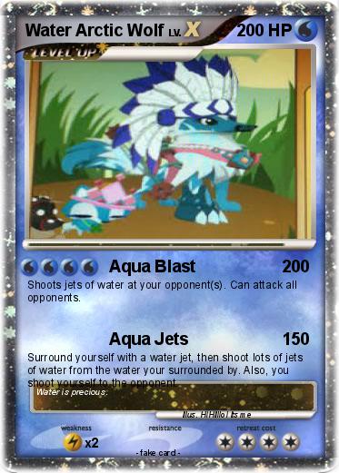 Pokemon Water Arctic Wolf