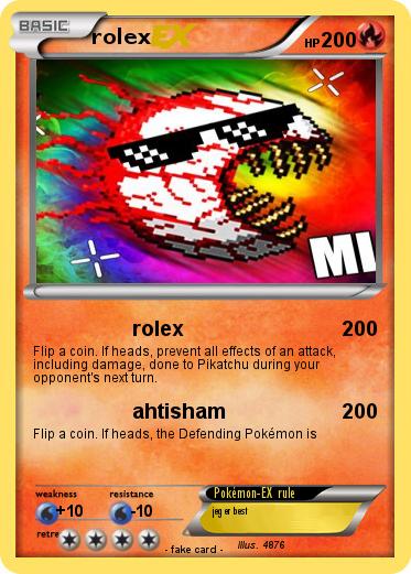 Pokemon rolex