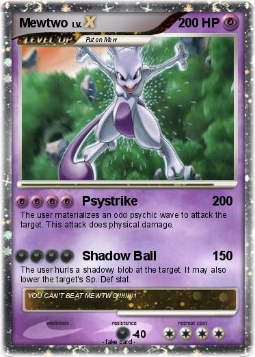 Pokemon Mewtwo