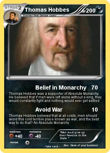 Pokemon Thomas Hobbes