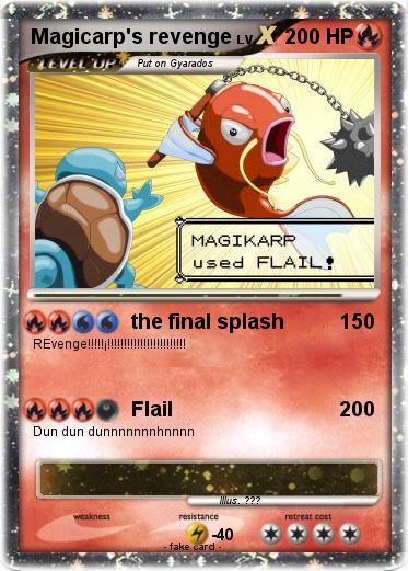 Pokemon Magicarp's revenge