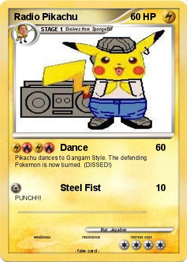 Pokemon Radio Pikachu