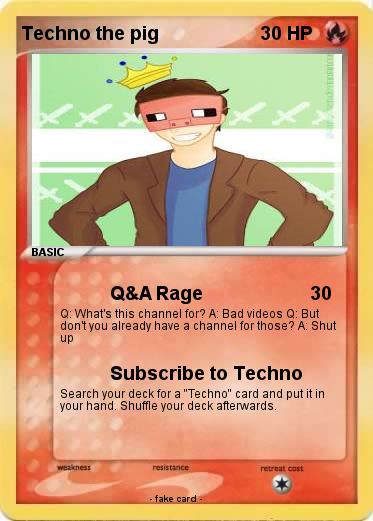 Pokemon Techno the pig