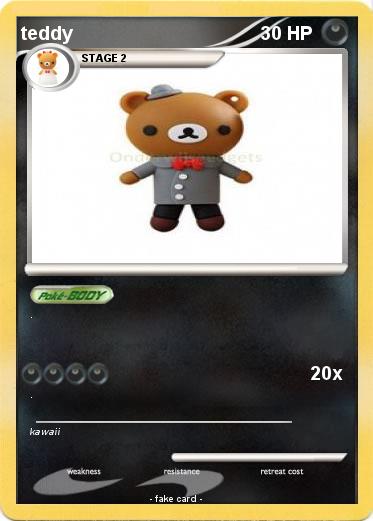 Pokemon teddy