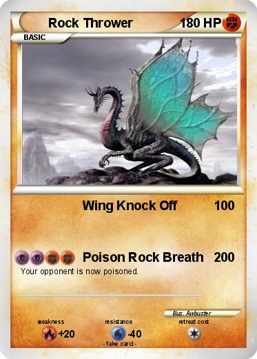 Pokemon Rock Thrower
