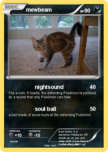 Pokemon mewbeam