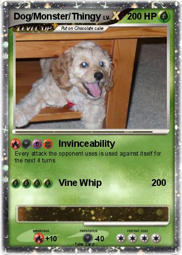 Pokemon Dog/Monster/Thingy