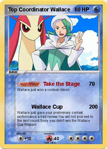 Pokemon Top Coordinator Wallace