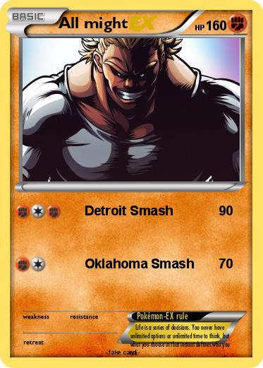 Pokemon All might
