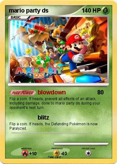 Pokemon mario party ds