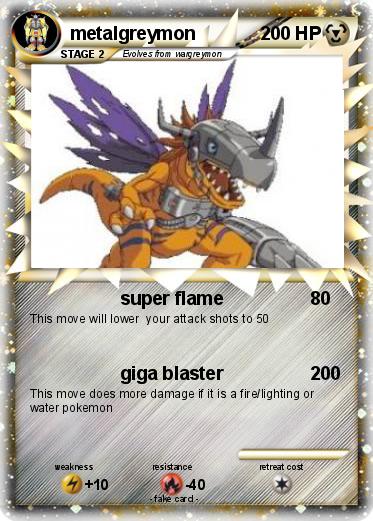 Pokemon metalgreymon