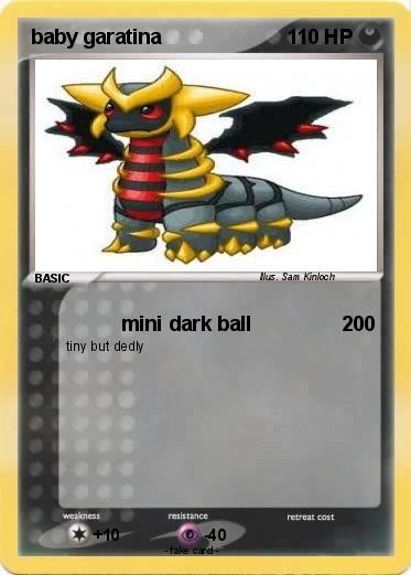 Pokemon baby garatina