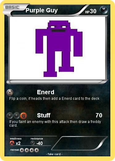 Pokemon Purple Guy