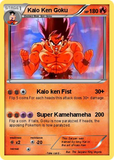 Pokemon Kaio Ken Goku