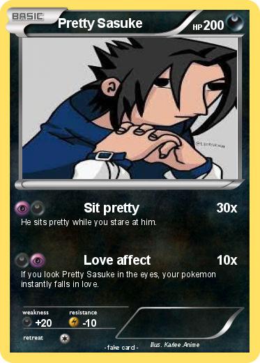 Pokemon Pretty Sasuke