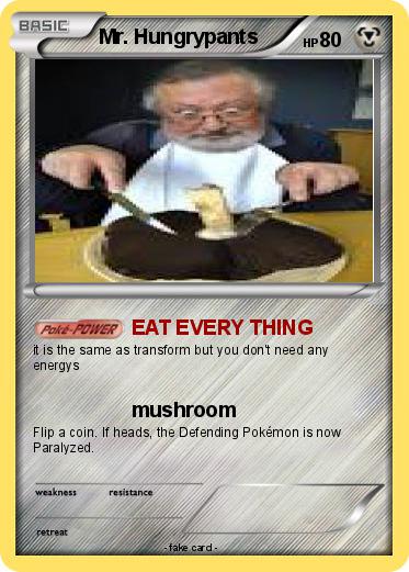 Pokemon Mr. Hungrypants