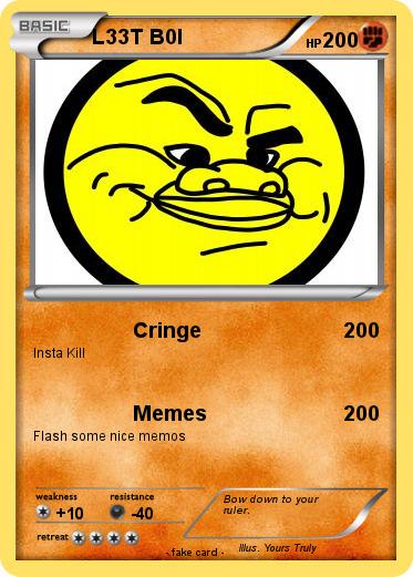 Pokemon L33T B0I