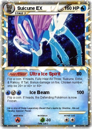 Pokemon Suicune EX