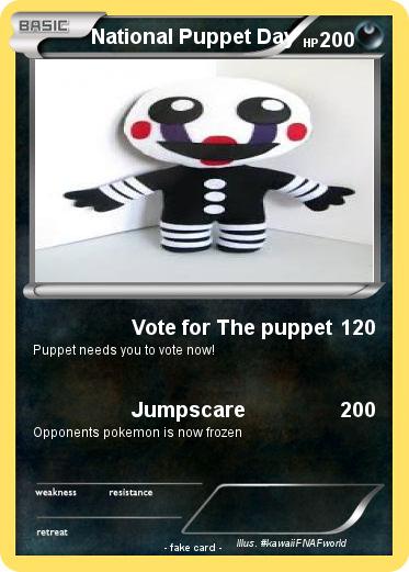 Pokemon National Puppet Day