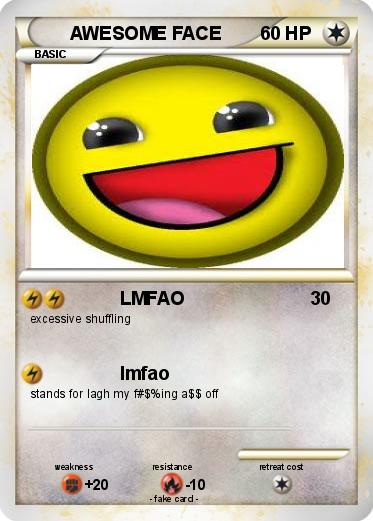 Pokemon AWESOME FACE