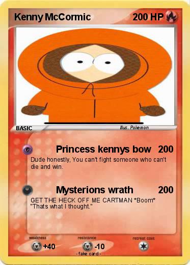 Pokemon Kenny McCormic