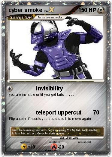 Pokemon cyber smoke