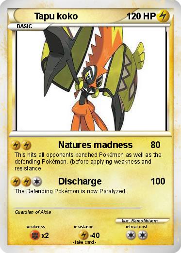 Pokemon Tapu koko