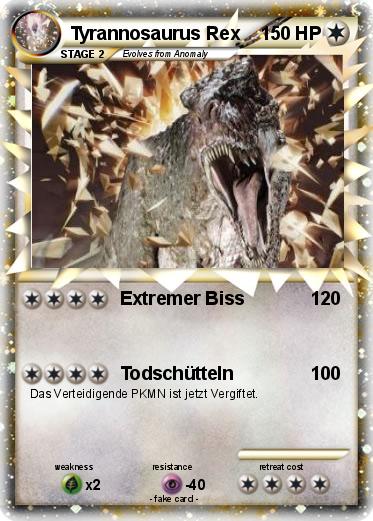 Pokemon Tyrannosaurus Rex