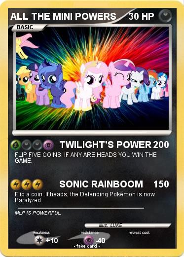 Pokemon ALL THE MINI POWERS