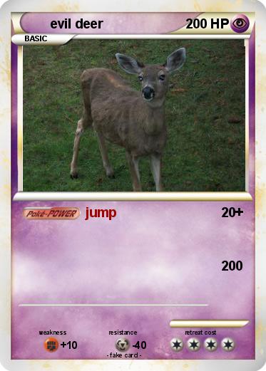 Pokemon evil deer