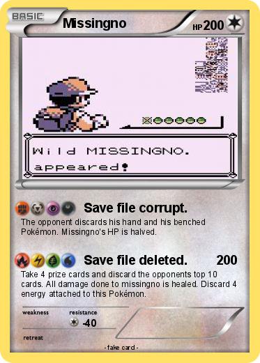 Pokemon Missingno