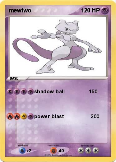 Pokemon mewtwo