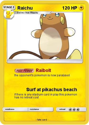 Pokemon Raichu