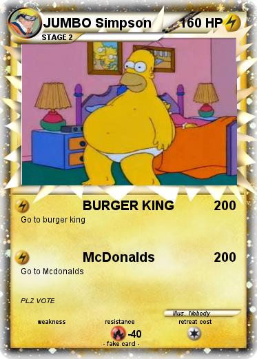 Pokemon JUMBO Simpson