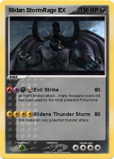 Pokemon Illidan StormRage EX