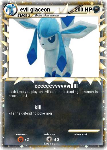Pokemon evil glaceon