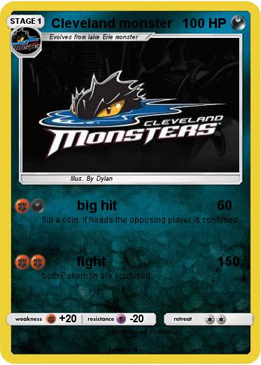 Pokemon Cleveland monster