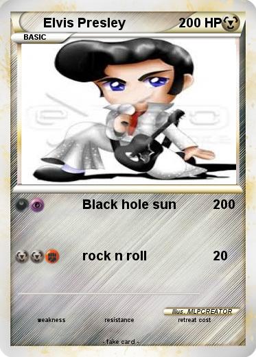 Pokemon Elvis Presley