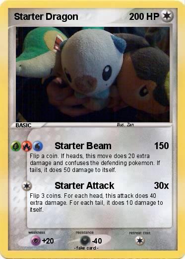 Pokemon Starter Dragon
