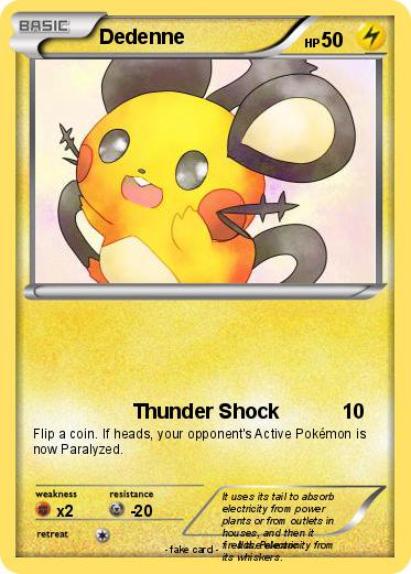 Pokemon Dedenne