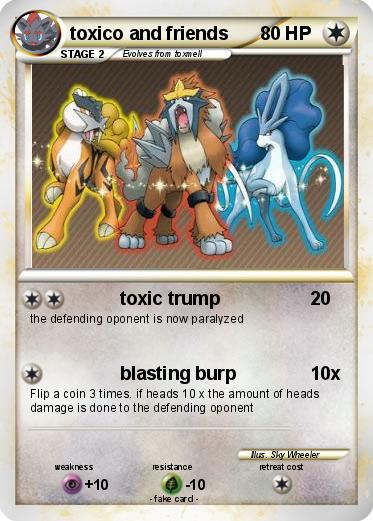 Pokemon toxico and friends