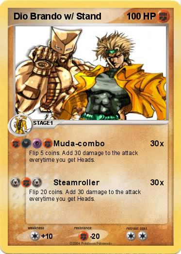 Pokemon Dio Brando w/ Stand